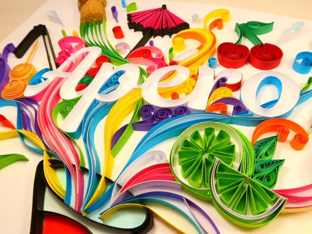 Tableau quilling APERO