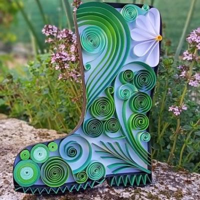 Quilling : botte de jardin