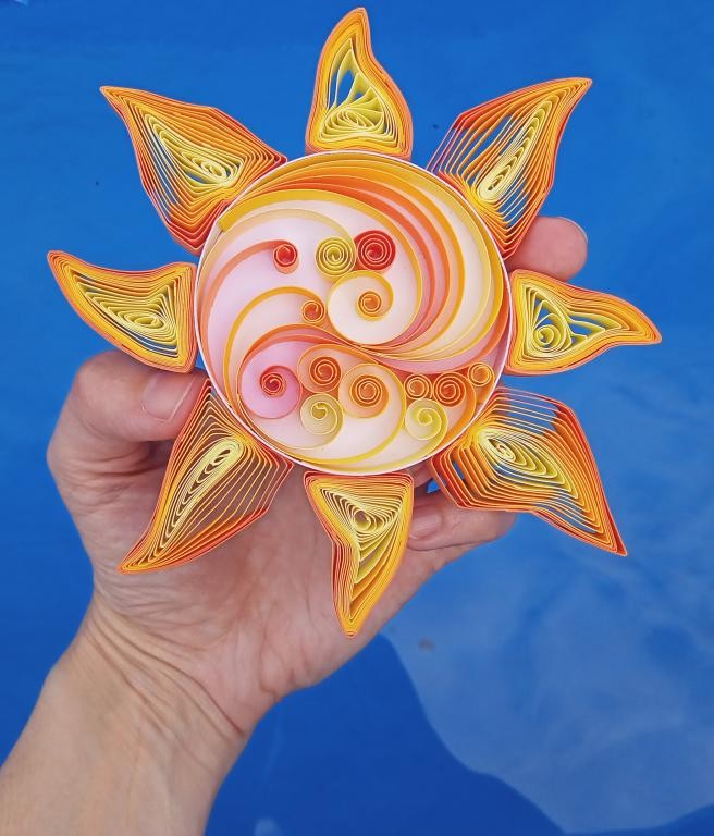 Soleil quilling