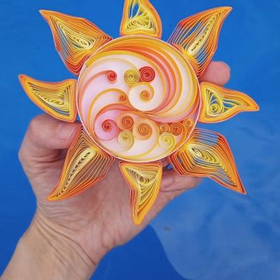 Soleil quilling