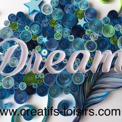 Tableau quilling dream