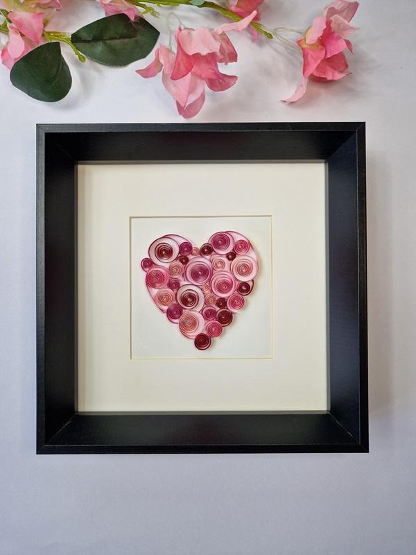 05 tableau quilling coeur tuto facile debutant diy loisirs creatifs paperolles