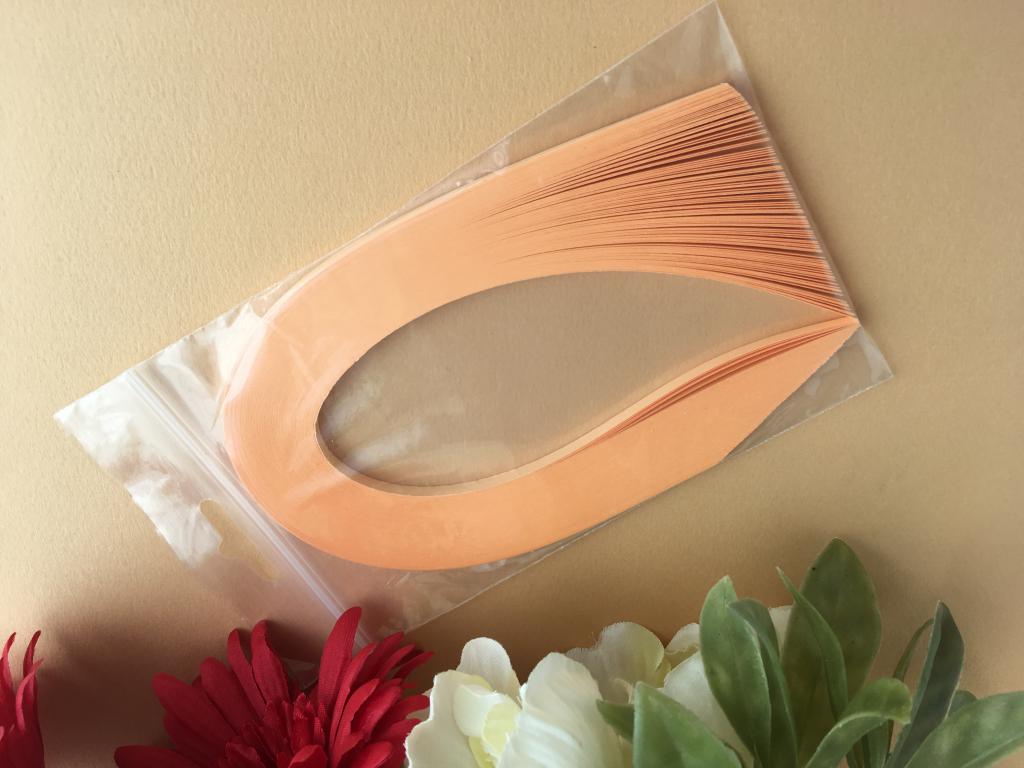 13 bande papier quilling loisir creatif saumon