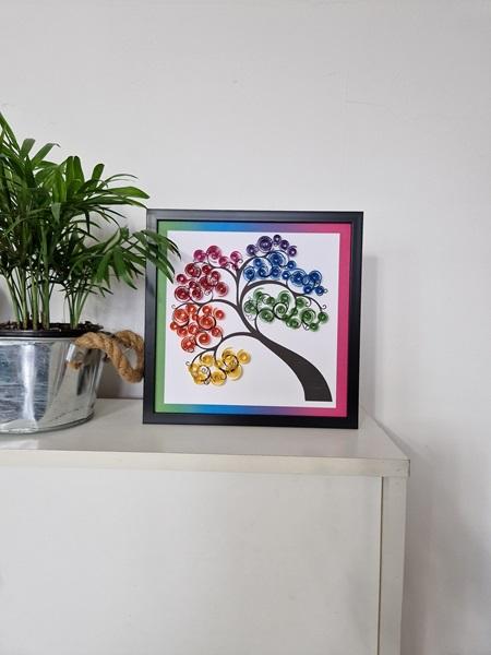 13 tuto quilling arbre de vie facile gratuit debutant diy paper craft
