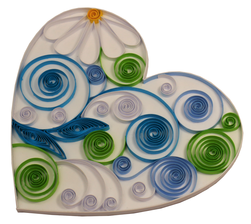 160g 3mm coeur bande papier quilling spirale roule eugenie