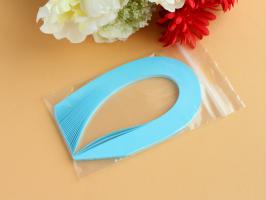 29 bande papier quilling loisir creatif bleu alize