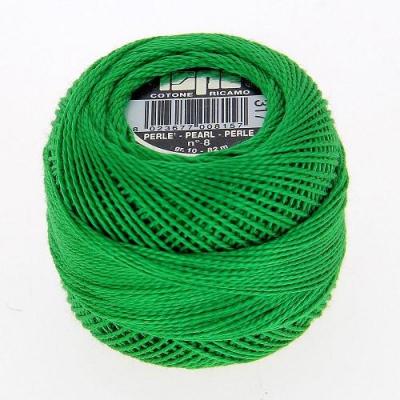 317 vert fil coton perle 8 bobine broderie papier loisirs creatif eugenie