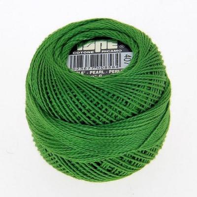 Bobine de coton perlé n°8 : VERT 407