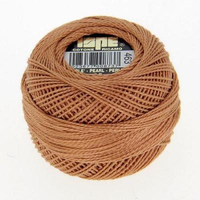 Bobine de coton perlé n°8 : MARRON 463