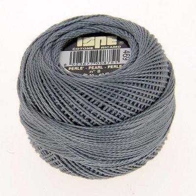 Bobine de coton perlé n°8 : GRIS, 469