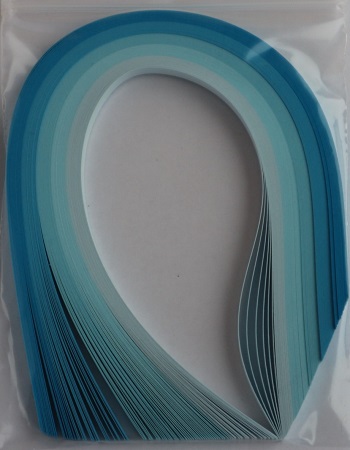 Assortiement bleu bande papier quilling loisirs creatifs 02