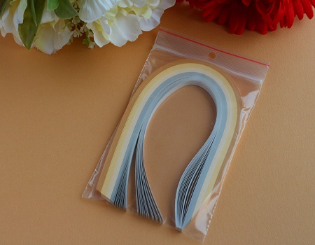 Assortiement caramel bande papier quilling loisirs creatifs 00