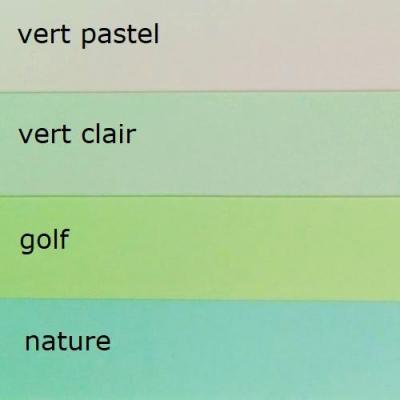 Assortiment degrade vert clair bande papier quilling paper art loisirs creatifs eugenie paperolles