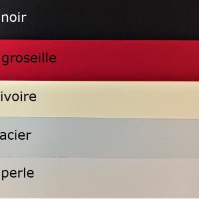 Assortiment noir rouge gris bande papier quilling paperolles paper art filigrana papel