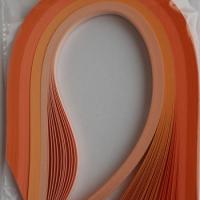 Assortiment orange clair bande papier quilling loisirs creatifs 02