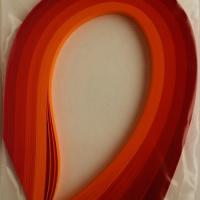 Assortiment orange rouge bande papier quilling loisirs creatifs 03