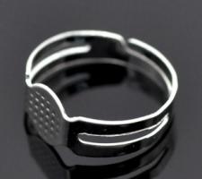 Bague support quilling a decorer ajustable alliage de fer diy customiser
