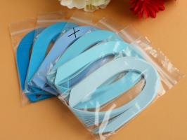 Bande papier quilling loisir creatif bleu 04