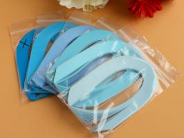 Bande papier quilling loisir creatif bleu 06