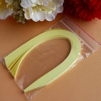 Bande papier quilling loisir creatif jaune canari