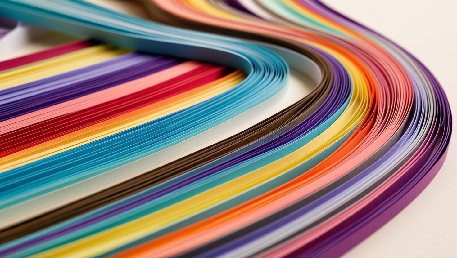 Bandes de papier quilling