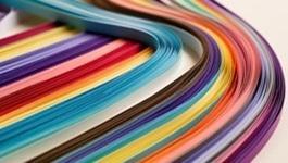 Bandes de papier quilling, largeur au choix ~ Made in France ~ découpées par nos soins