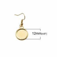 Boucles d oreilles bijoux support quilling crochet or dimension
