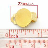 Boucles d oreilles dormeuse pince or support bijoux quilling dimension