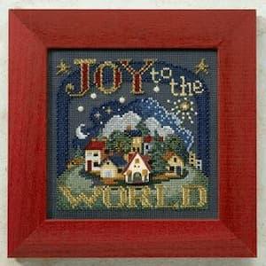 Broderie sur papier point de croix carton feuille perfore trou bleu tableau cadre noel