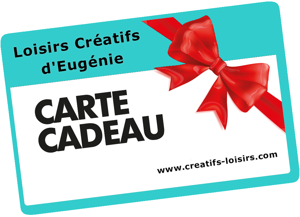 Chèque cadeau Loisirs Créatifs d'Eugénie