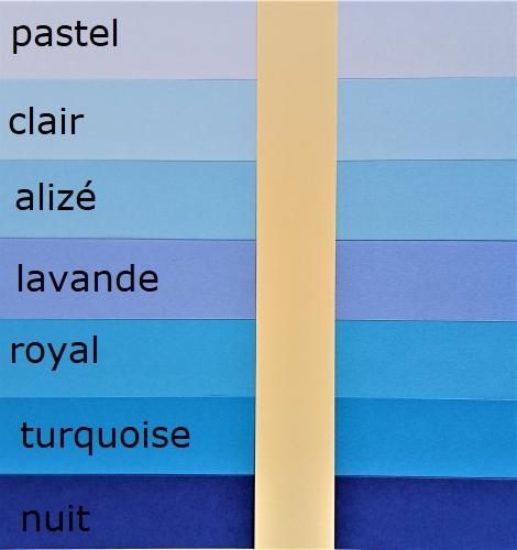 Chamois bleus bande papier quilling paper art loisirs creatifs eugenie paperolles