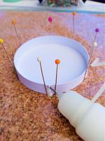 Coller bande papier quilling paperolle tuto modele facile soleil loisir creatif eugenie