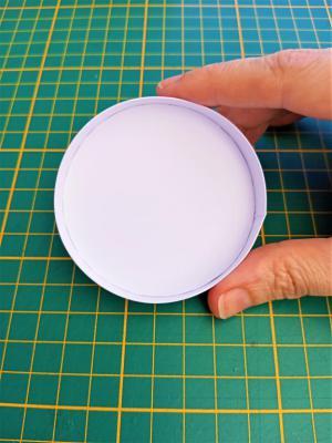 Contour cercle bande papier paperolles tuto modele facile soleil loisir creatif eugenie 1