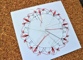 Envers carte a broder broderie sur papier scotch loisir creatif eugenie