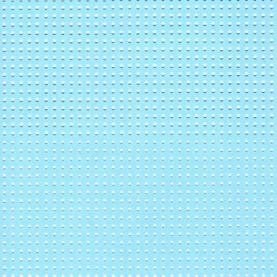 Feuille de papier perforée 300g - 2 points/cm - 17,5 x 24,5 cm bleu broderie point de croix