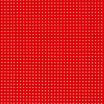 Feuille de papier perforée 300g - 2 points/cm - 17,5 x 24,5 cm rouge broderie point de croix