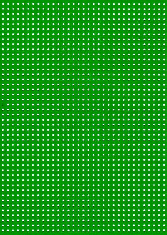 Feuille a broder couleur vert 300g 2 points au cm 17 5 x 24 5 carton perfore point de croix