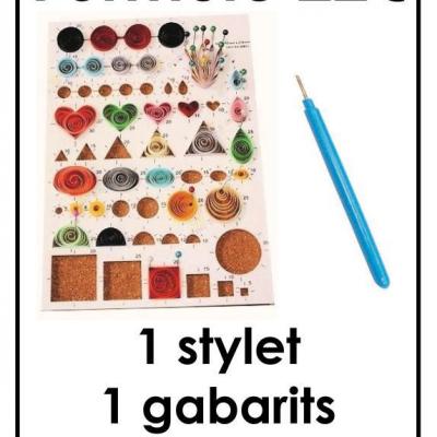 Formule matériel quilling 22€