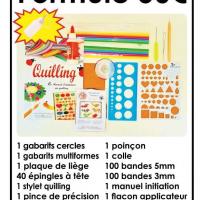 Formule 50 materiel outils quilling paperolles diy fourniture loisirs creatifs