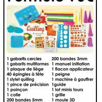 Formule 90 materiel outils quilling paperolles diy fourniture loisirs creatifs