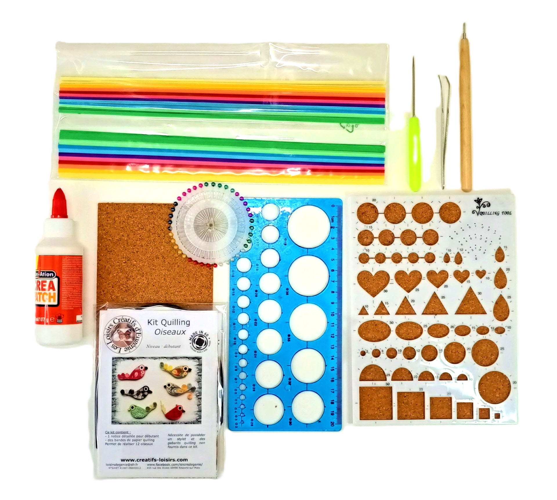 Formule matériel quilling