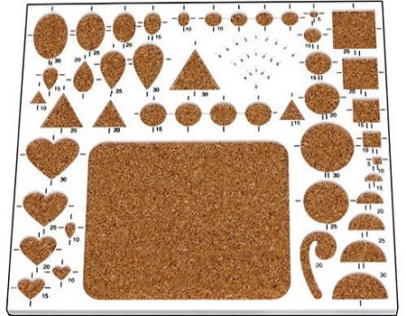 Gabarits multi forme quilling loisirs creatif eugenie 10