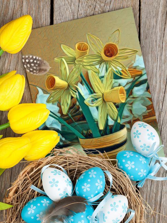 Jonquille quillling fleur loisir creatif eugenie