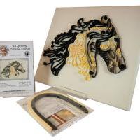 Kit cheval quilling loisir creatif eugenie