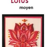 Kit lotus quilling tuto