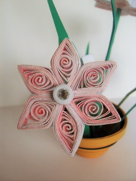 Kit quilling 3d loisirs creatifs detail fleur