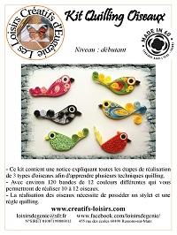 Kit quilling apprentissage debutant cours oiseau paperolles copie page 2