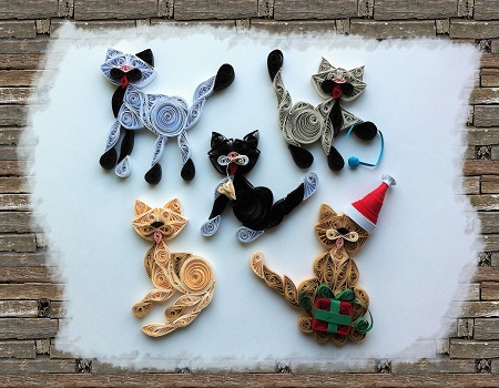 Kit Loisirs Creatifs Quilling Chat 2 Kit Loisirs Creatifs Quilling Chat 2