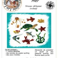 Kit quilling mer 1 loisir creatif flyer