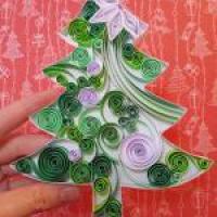 Kit quilling noel sapin christmas